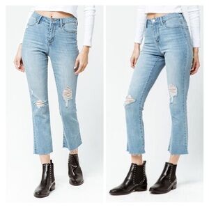 RSQ Sydney Crop Flare Jeans